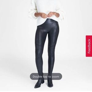 Spanx quilted leggings